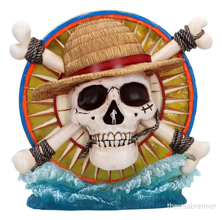 One Piece - Luffy Jolly Roger USB Lamp - Gratis frakt v:9193790