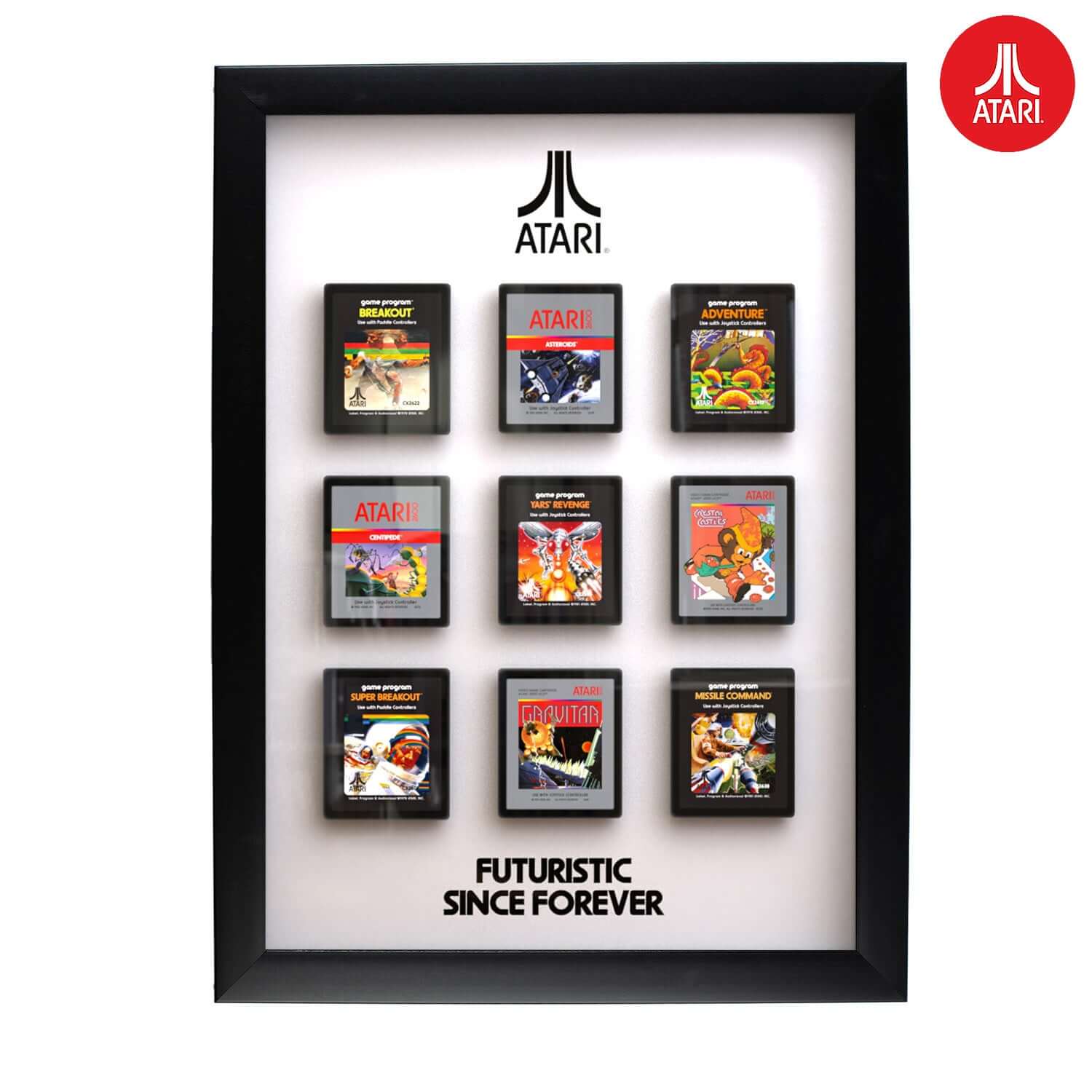 Official Atari 3D Wall Art – Cartridge Collection v:1381263