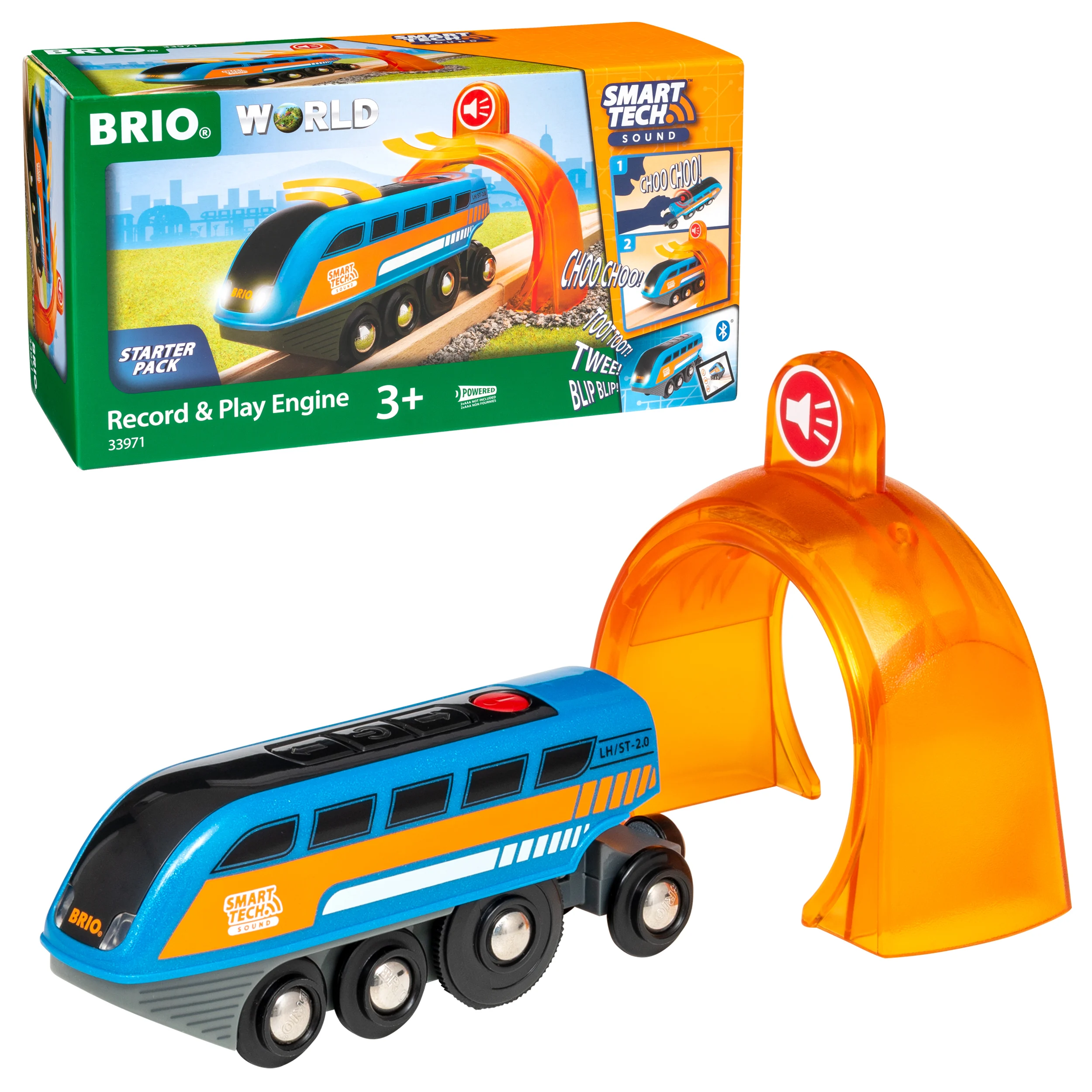 BRIO – Smart Tech Sound opptaker og avspiller-lokomotiv (33971) v:2678805 BRIO – Smart Tech Sound opptaker og avspiller-lokomotiv (33971) v:2678805
