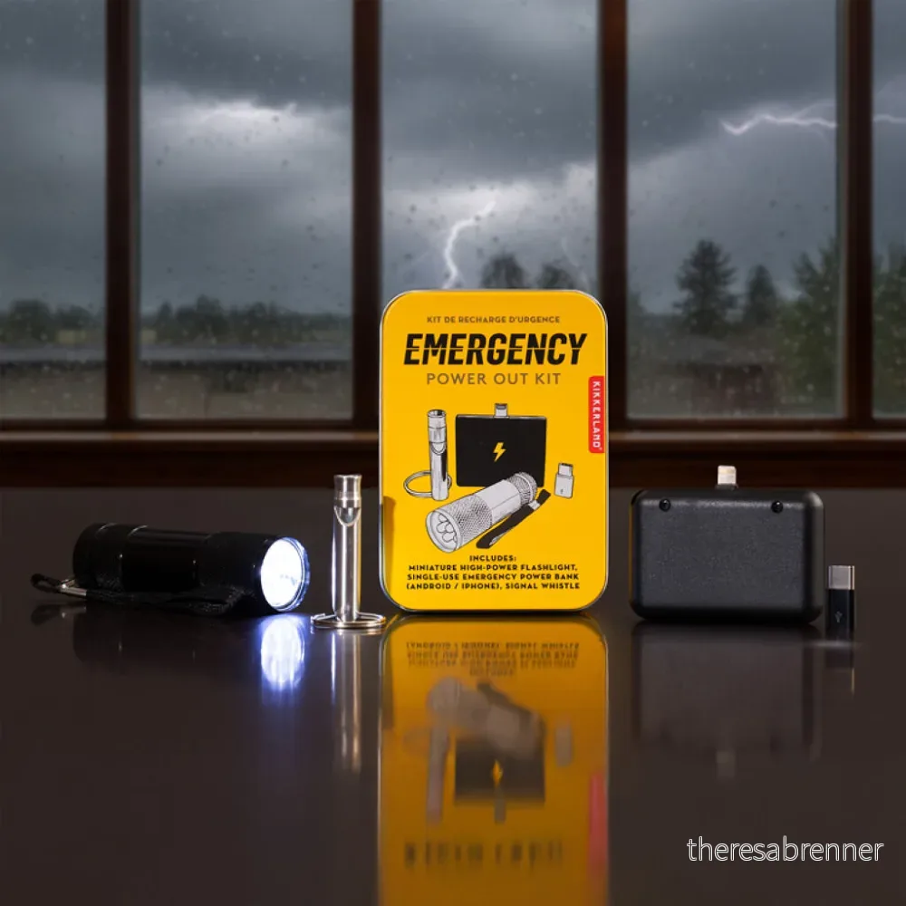 Kikkerland - Emergency Power Out Kit v:8989853