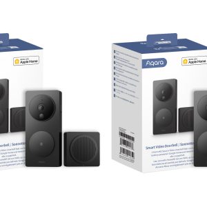 Aqara – Smart Video Doorbell G4 (2-pakke) – Gratis frakt v:9724189 Aqara – Smart Video Doorbell G4 (2-pakke) – Gratis frakt v:9724189