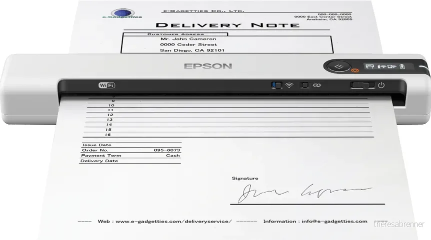 Epson - WorkForce DS-80W scanner - Gratis frakt v:5438086