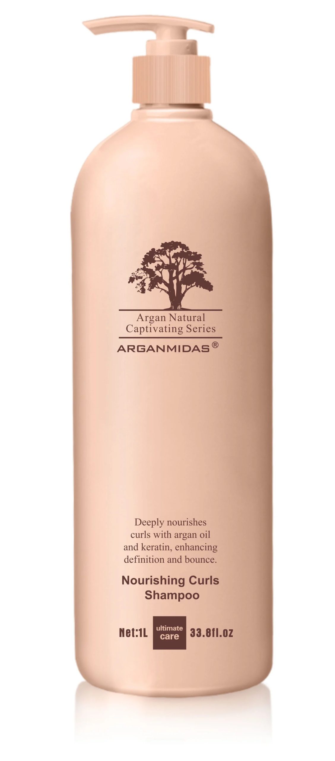 Arganmidas - Nourishing Curls Shampoo - 1000ml v:2959346