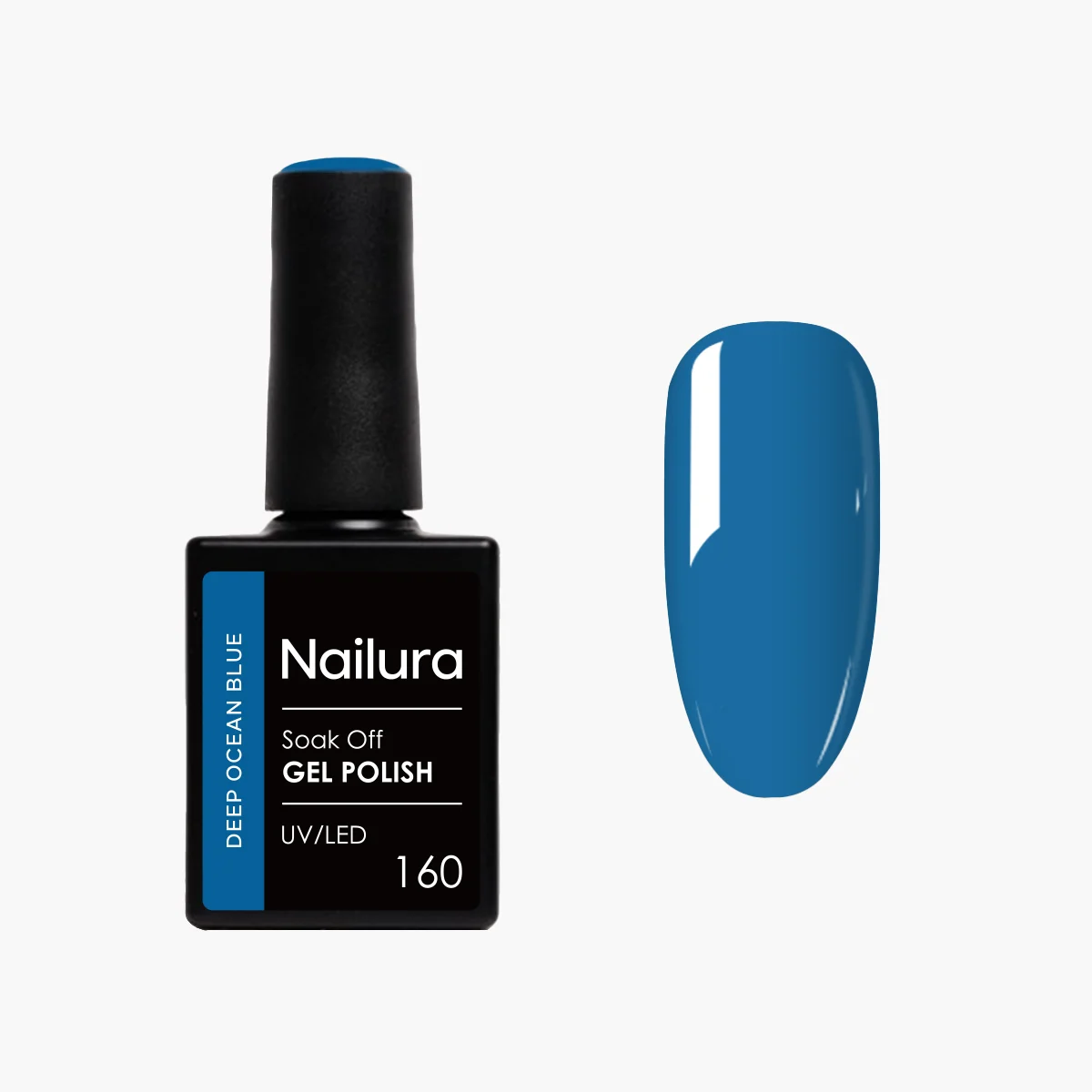 Nailura – Gel Polish 160 – Deep Ocean Blue – 10 ml – Deep Ocean Blue v:8318001 Nailura – Gel Polish 160 – Deep Ocean Blue – 10 ml – Deep Ocean Blue v:8318001