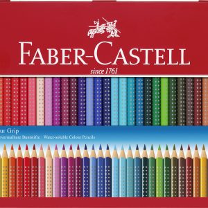 Faber-Castell – Colour GRIP fargeblyant – metallboks med 36 stk. v:9996216 Faber-Castell – Colour GRIP fargeblyant – metallboks med 36 stk. v:9996216