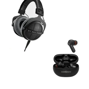 Beyerdynamic – DT 990 PRO X 48 Ohm Headphones + AMIRON 100 – Bundle – Black – Gratis frakt v:6237142 Beyerdynamic – DT 990 PRO X 48 Ohm Headphones + AMIRON 100 – Bundle – Black – Gratis frakt v:6237142
