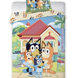 Bed Linen – Junior Size 100 x 140 cm – Bluey Family (1029599) v:2146219