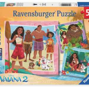Ravensburger – Disney Vaiana 2 3x49p – (12004102) v:1034722 Ravensburger – Disney Vaiana 2 3x49p – (12004102) v:1034722