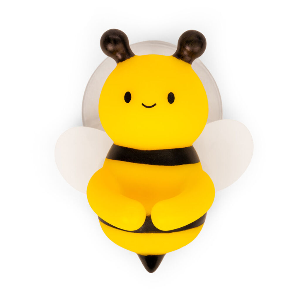 Kikkerland – Bumble Bee Toothbrush Holder – 5.5 cm x 6.75 cm x 3.25 cm v:7069854