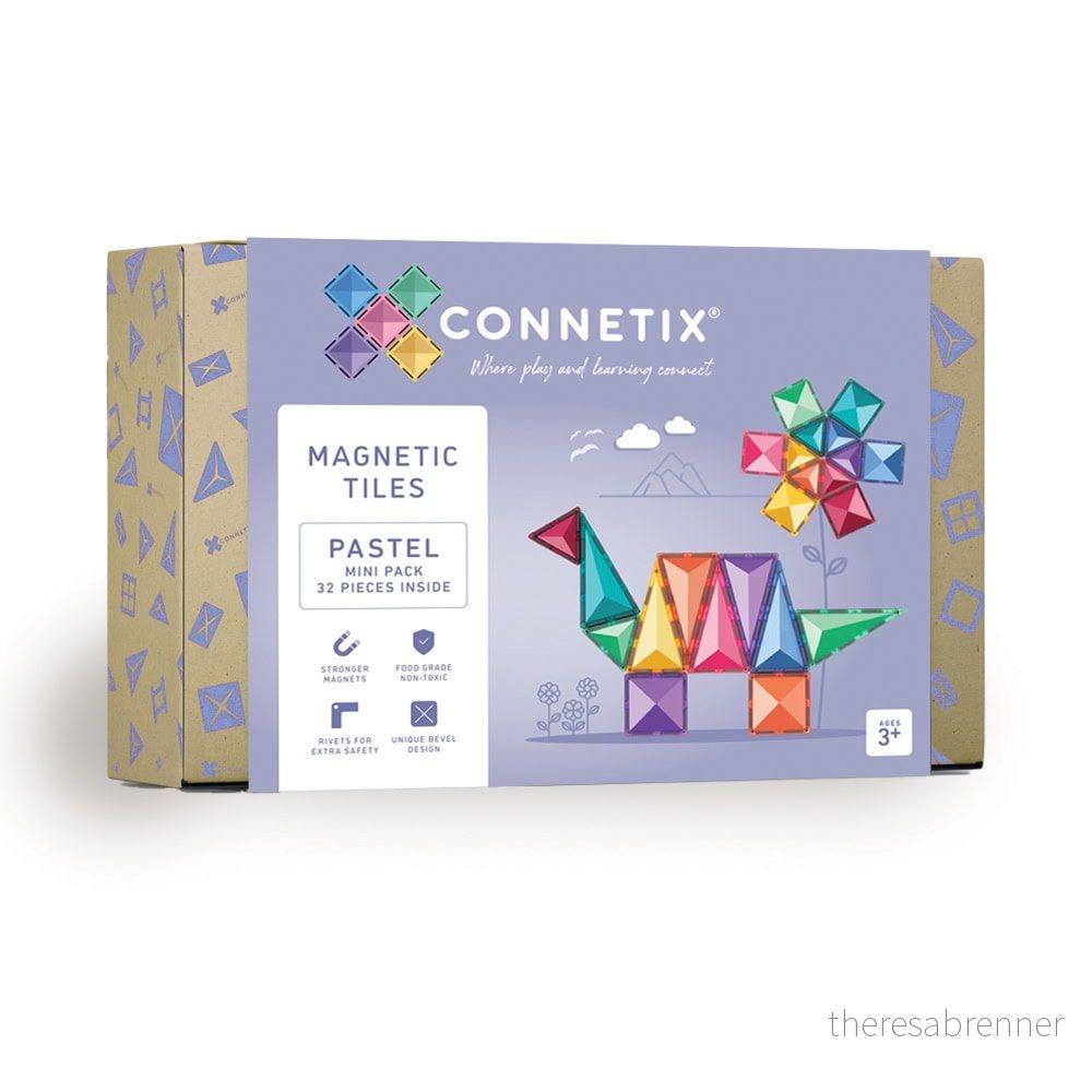 Connetix – Pastel Mini Pack 32 Pieces – (CT-P-00032-MI) v:1646053 Connetix – Pastel Mini Pack 32 Pieces – (CT-P-00032-MI) v:1646053