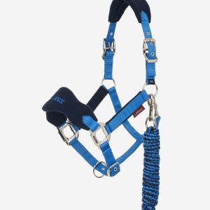 Lemieux – Vogue Headcollar & Leadrope – Benetton Blue – Full v:6124630 Lemieux – Vogue Headcollar & Leadrope – Benetton Blue – Full v:6124630