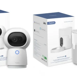 Aqara – Camera Hub G3 + Pet Feeder C1 – Bundle – Gratis frakt v:3898236