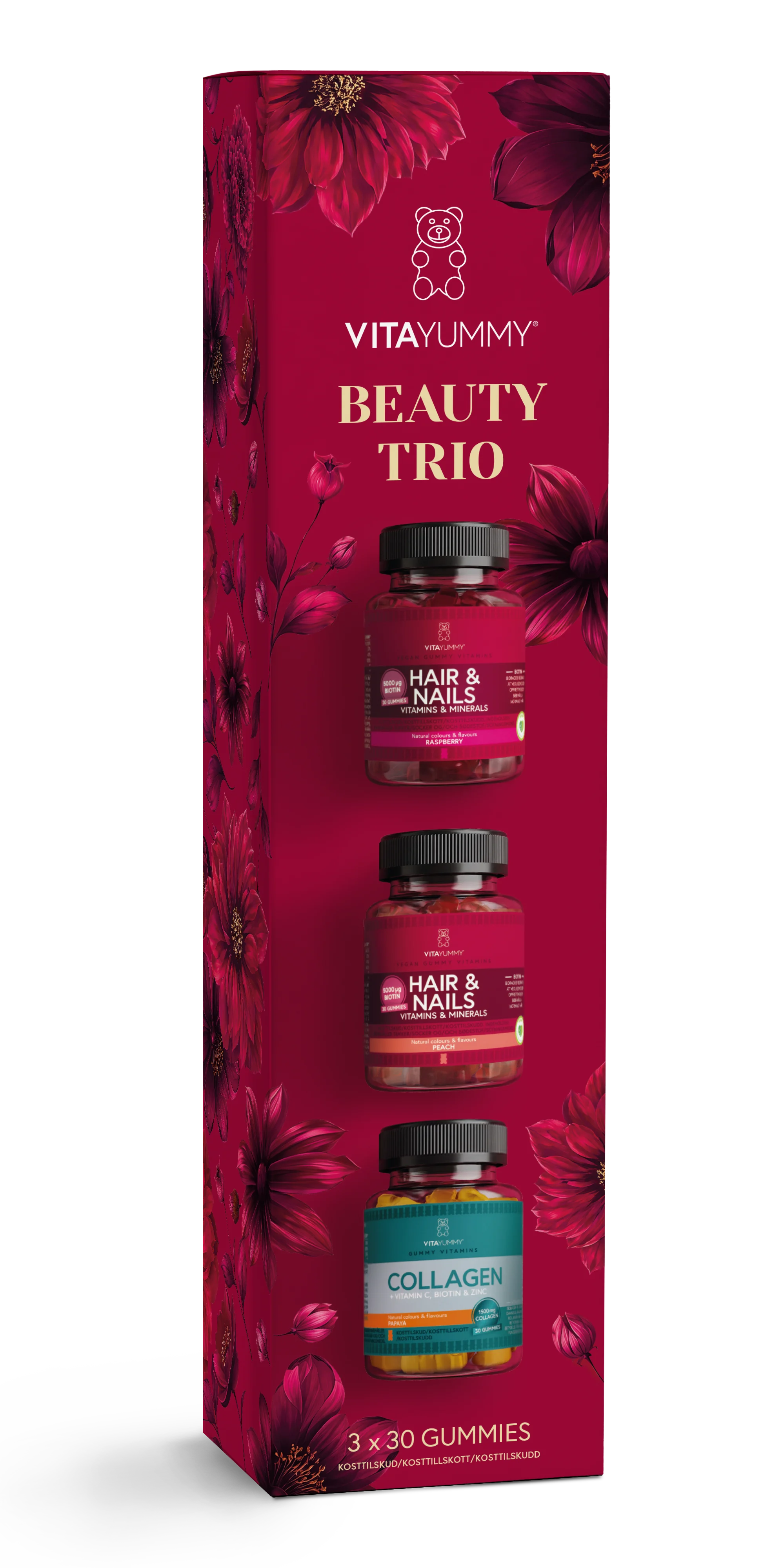 VitaYummy - Beauty Trio Giftbox - 3 x 30 pcs. v:2499671