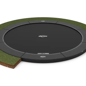 BERG – FlatGround Champion 380 Trampoline (Sport) – Grey (38.12.03.01) – Gratis frakt v:9195031