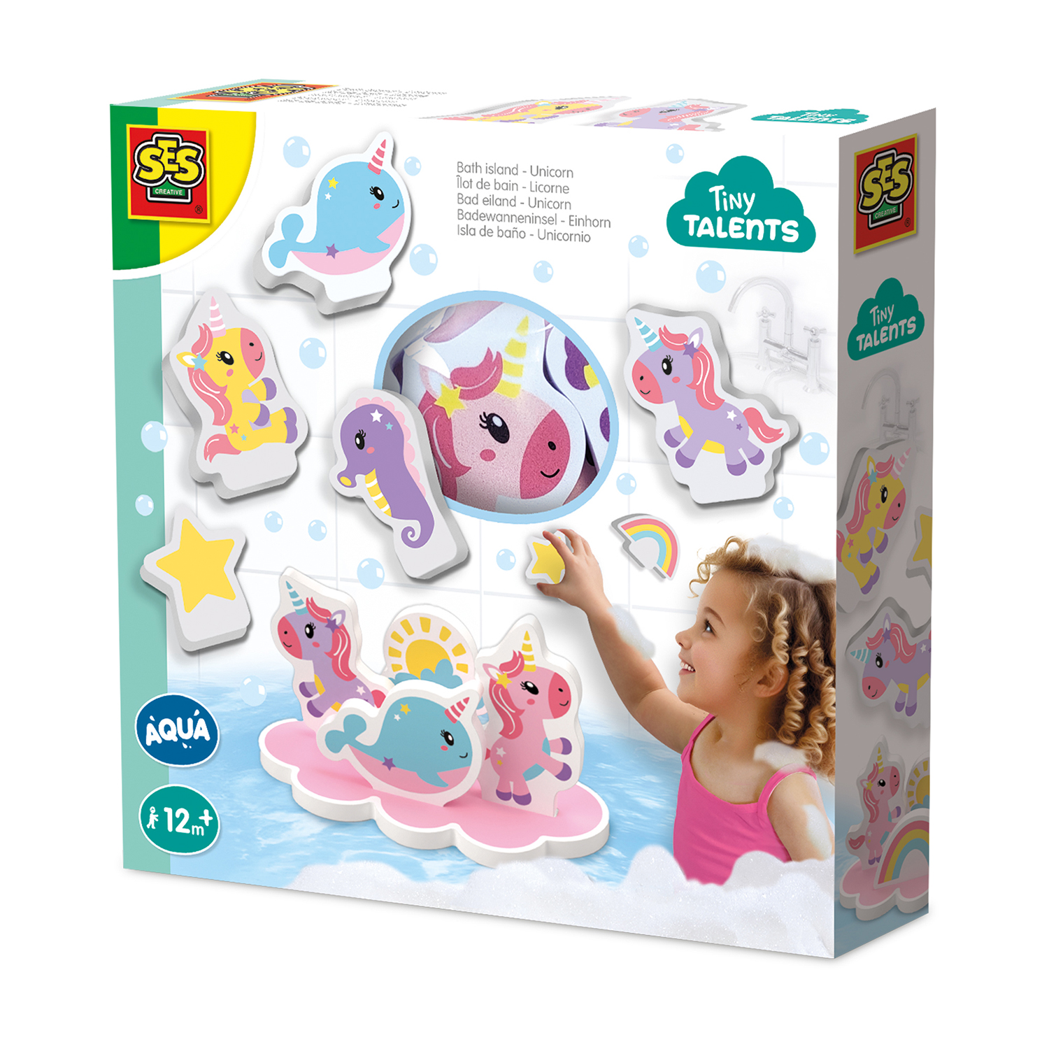 SES Creative – Tiny Talents Badedyr Flerfarget – (S13253) v:5517292