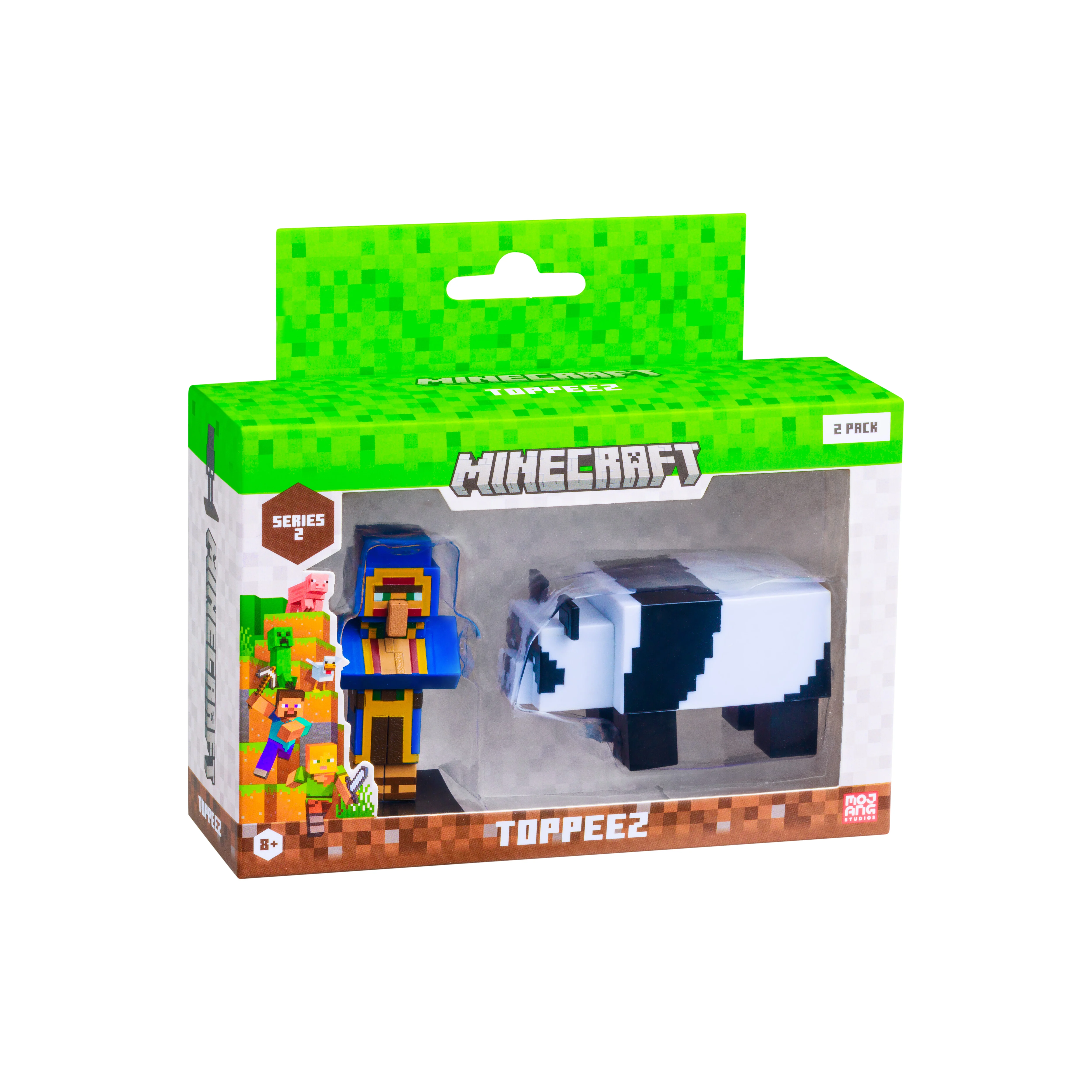 Minecraft – 3D 6 cm Figure 2 pack S2 – Wandering Trader and Panda – Wandering Trader and Panda – Minecraft v:3286898 Minecraft – 3D 6 cm Figure 2 pack S2 – Wandering Trader and Panda – Wandering Trader and Panda – Minecraft v:3286898