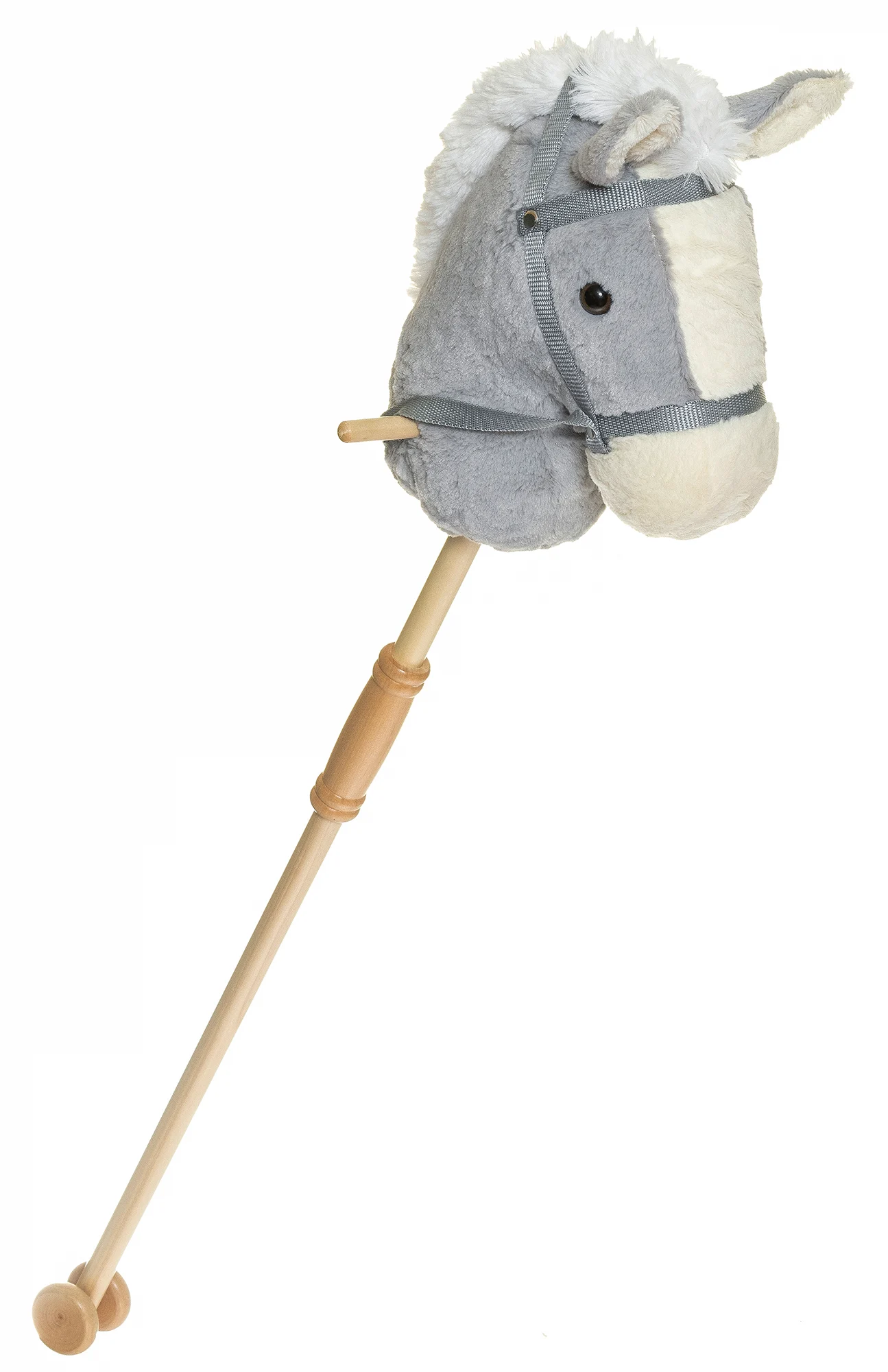 Teddykompaniet - Hobby Horse Detachable, Grey (TK13009) v:2000587