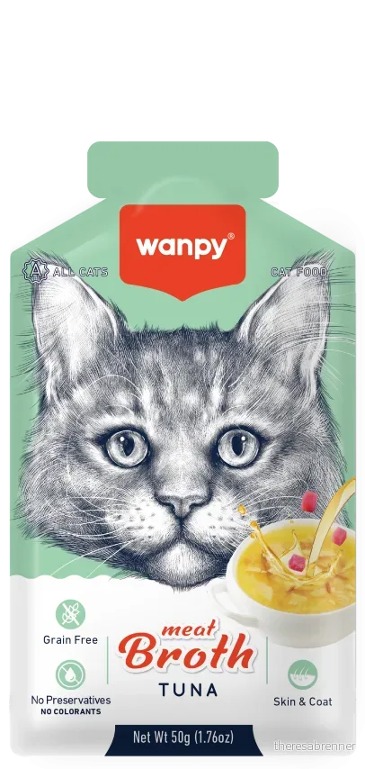wanpy - Wanpy Cat Meat Broth Tuna 50g - 50g v:5940179
