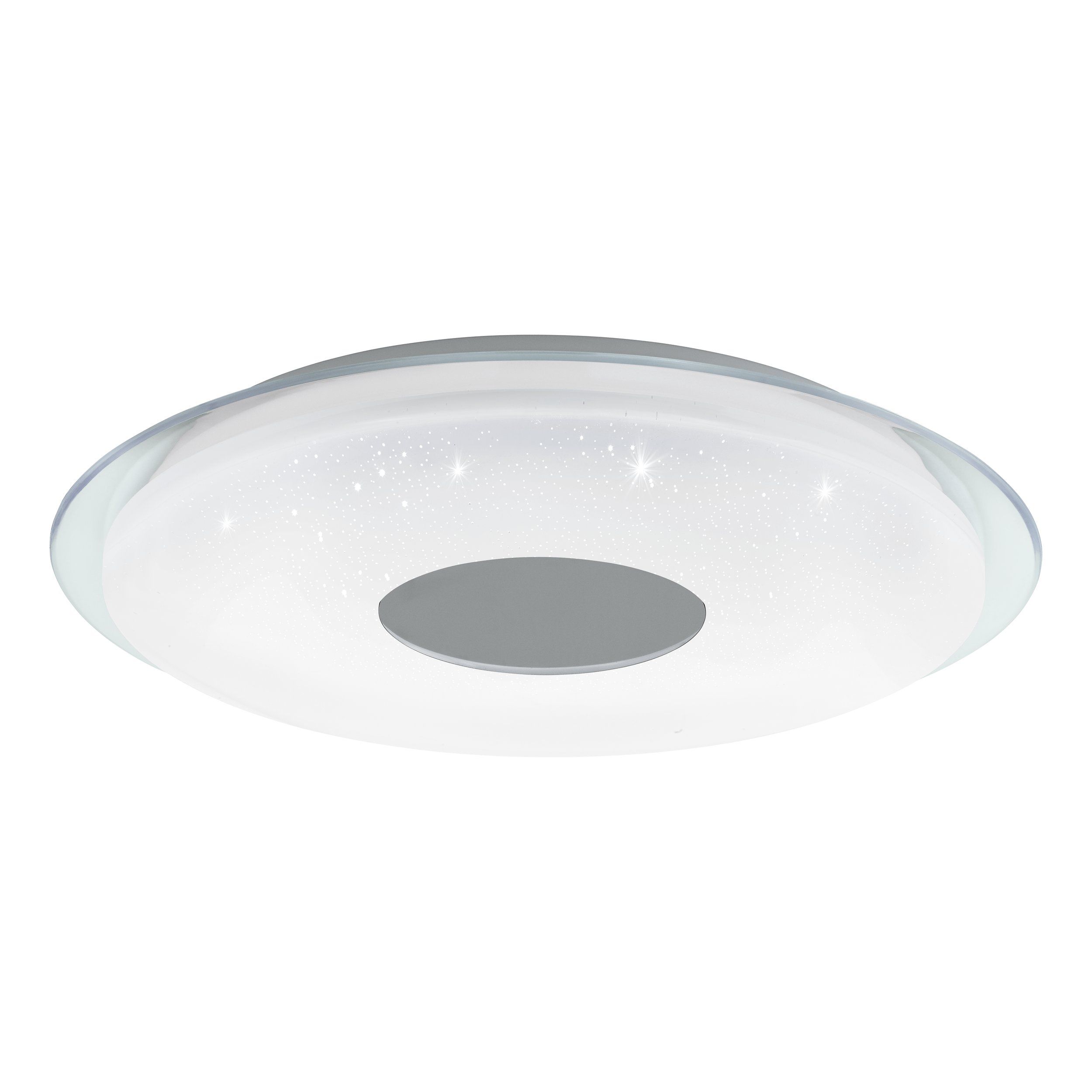 EGLO Lanciano-Z Smart Taklampe Ø45 – Krom/Hvit med Krystalleffekt – Tunable White – Zigbee & Bluetooth – Gratis frakt v:2883040 EGLO Lanciano-Z Smart Taklampe Ø45 – Krom/Hvit med Krystalleffekt – Tunable White – Zigbee & Bluetooth – Gratis frakt v:2883040