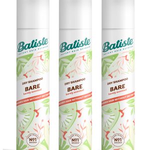 Batiste – Dry Shampoo Bare 200 ml x 3 – 600 v:4142100 Batiste – Dry Shampoo Bare 200 ml x 3 – 600 v:4142100