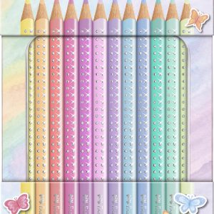 Faber-Castell – Pencil Sparkle – metallboks (12 stk.) v:9456518 Faber-Castell – Pencil Sparkle – metallboks (12 stk.) v:9456518