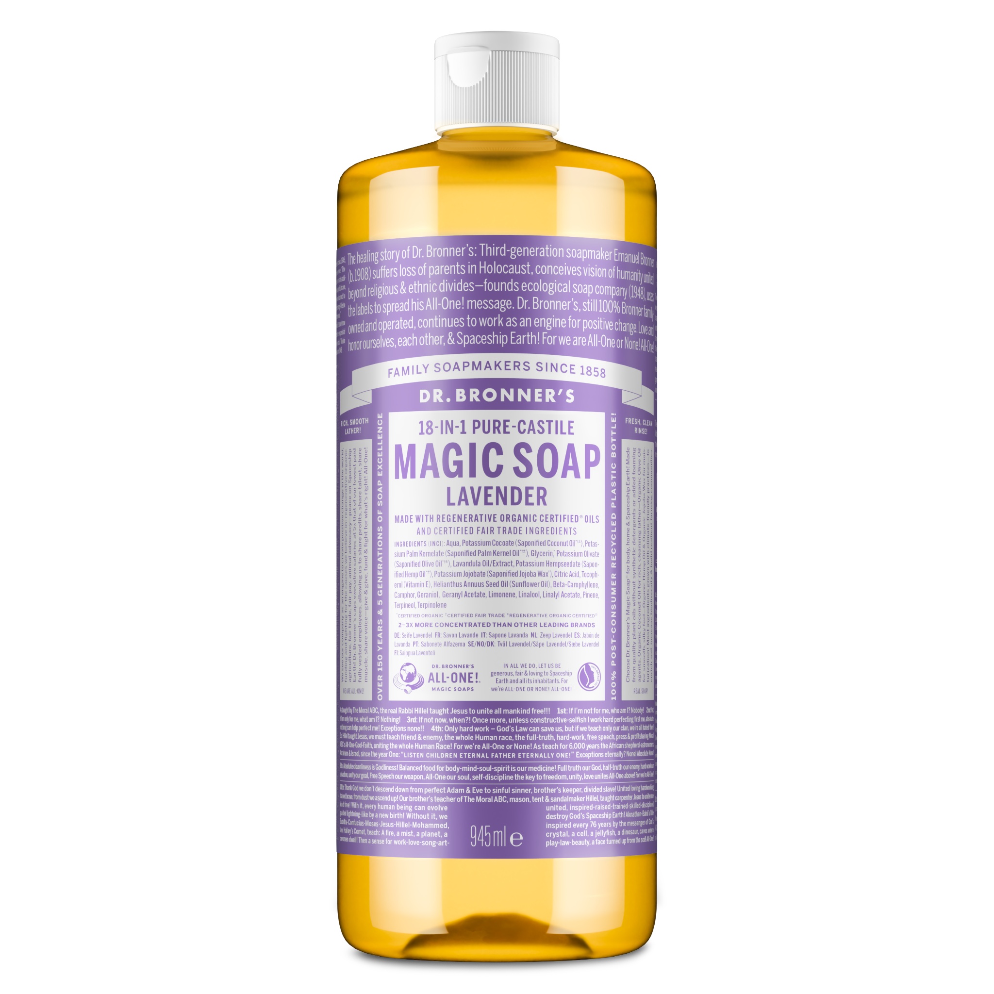 Dr. Bronner's - Magic Soap Lavender 945 ml - 945 v:1377503