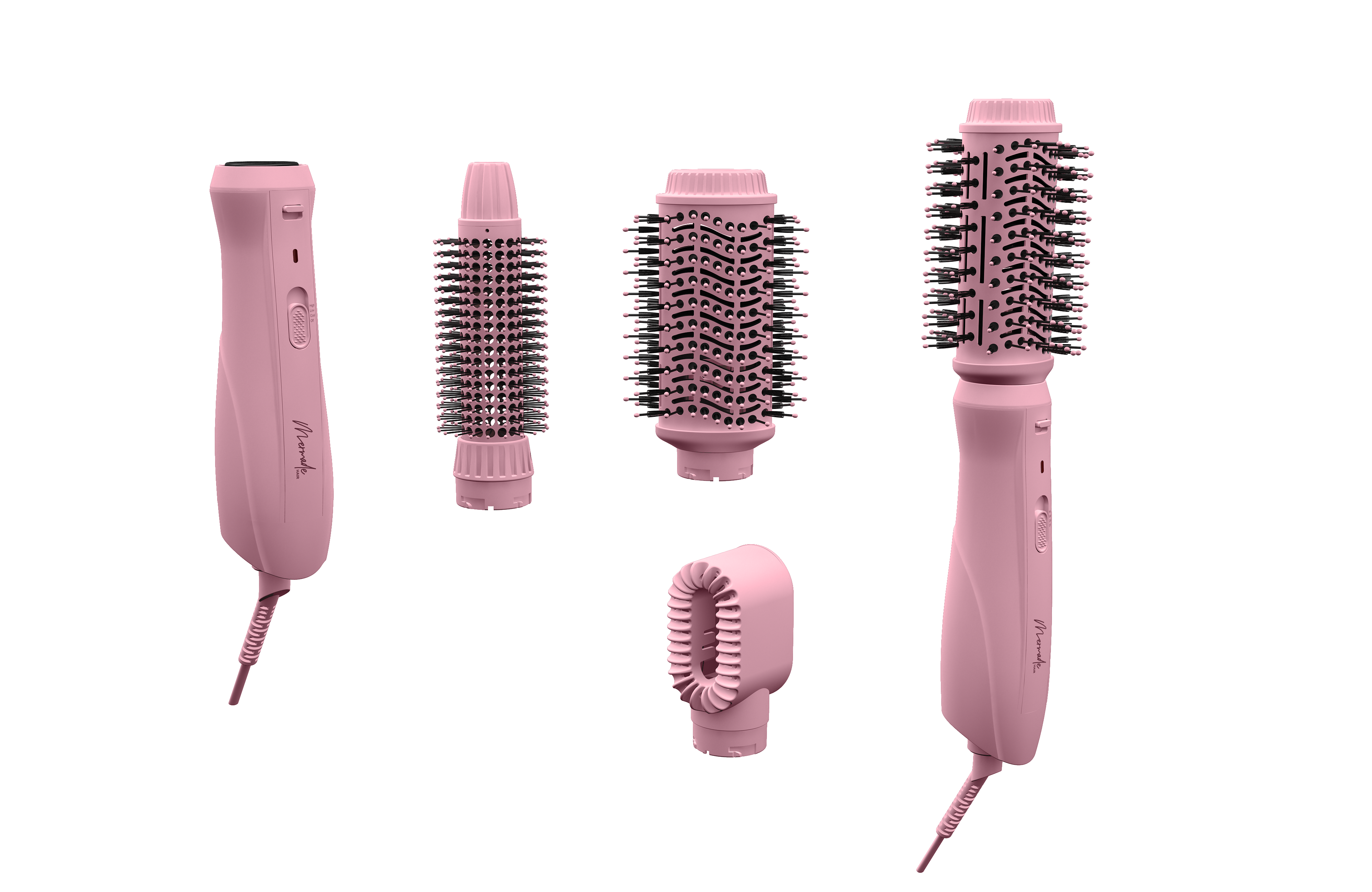 MERMADE - Interchangeable Blow Dry Brush - EU - Gratis frakt v:3068290
