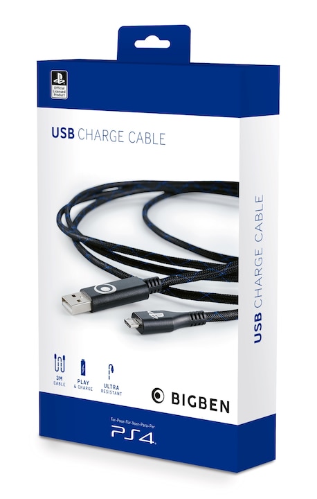 Nacon - USB Cable - PS4 v:6074132
