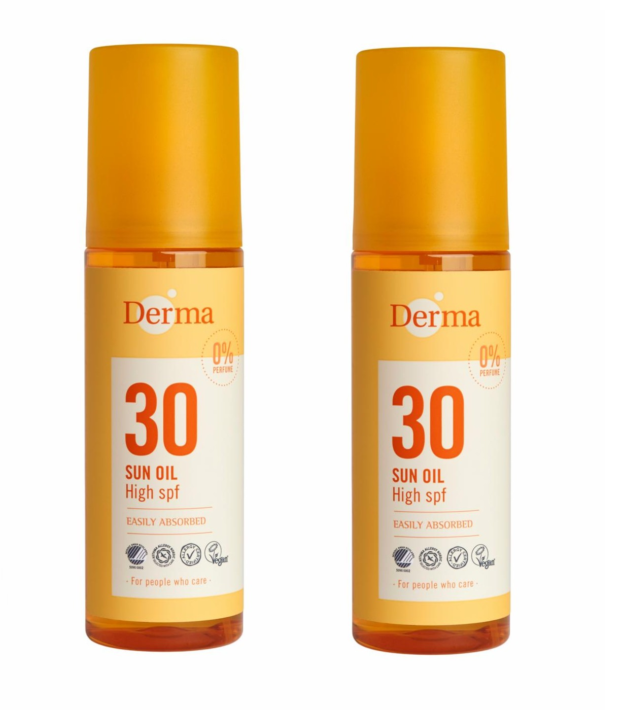 Derma - Sun Oil SPF 30 150 ml x 2 v:4236496