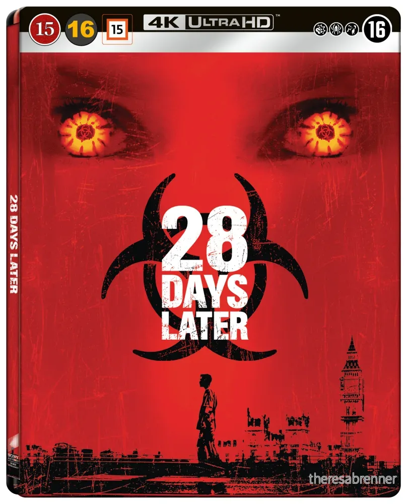 28 dage senere / 28 Days Later (4K UHD / Limited Steelbook) - 4K Blu-Ray - Steelbook v:7165362