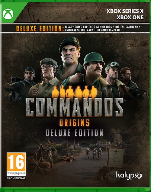 Commandos Origins (Deluxe Edition) - Xbox Series X - Engelsk - Deluxe Edition v:4130545