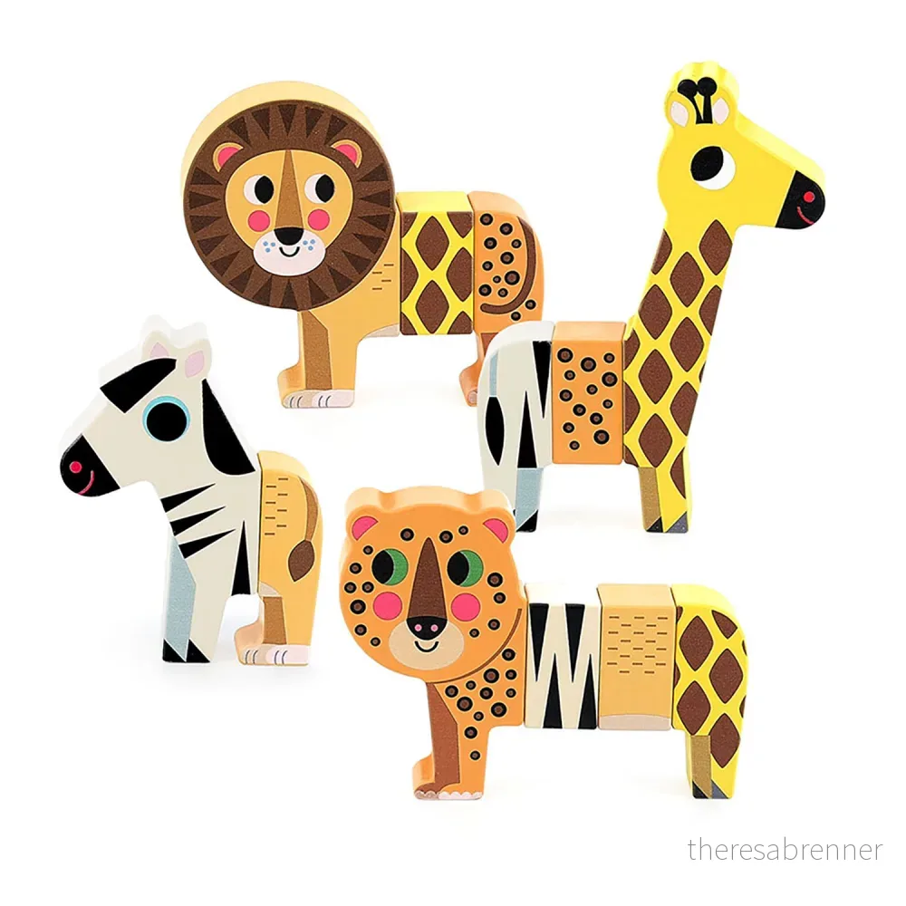 Vilac - Magnetic Savannah Animals (7703S) v:5094013