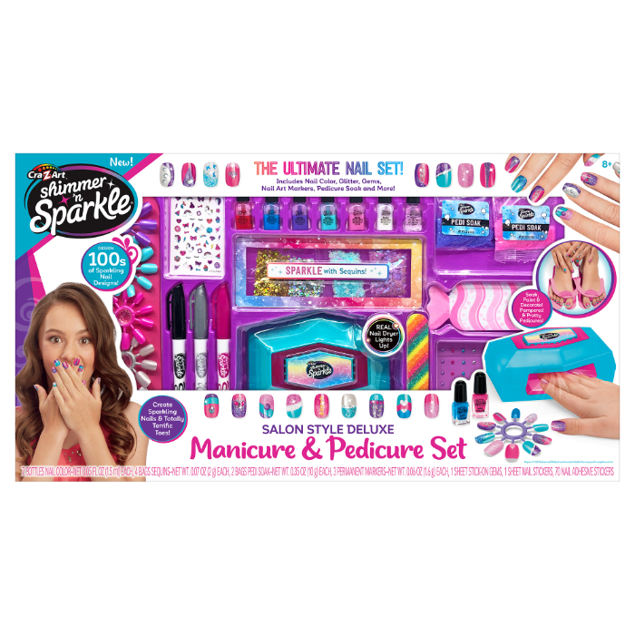 Shimmer n Sparkle - Deluxe Manicure and Pedicure (65590S) v:4021148