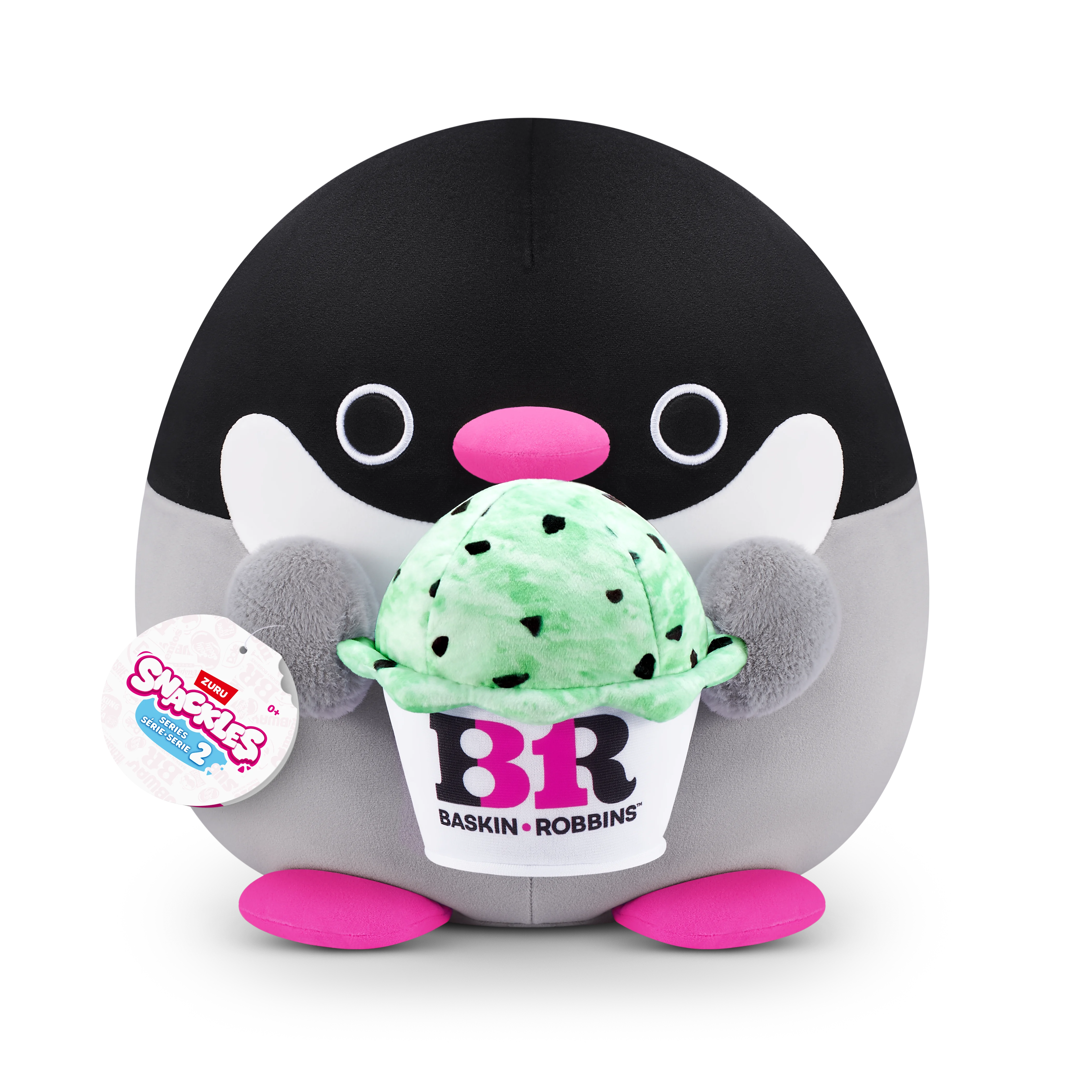 Snackles - Medium Sereis 2, 35cm (77573) - Baskin - Robbins - Teddy Bear v:3163316