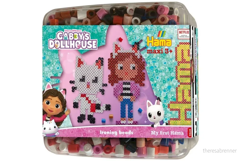 Hama - Maxi Beads & Pegboard - Gabby's Dollhouse (388754) v:7698792