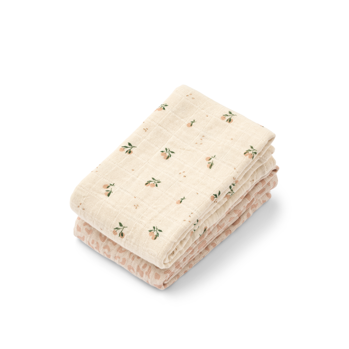 – Lewis Muslin Cloth 2-Pack – Mini leo / Mini peach Mix – One size v:4744769 – Lewis Muslin Cloth 2-Pack – Mini leo / Mini peach Mix – One size v:4744769