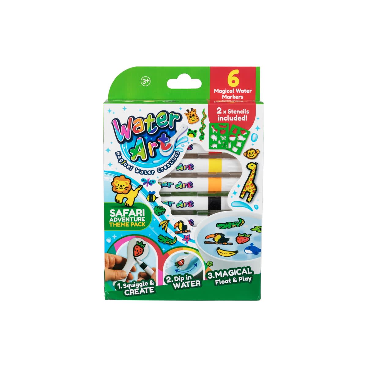 Water Art - 6 Pack - Safari - Safari v:2083938