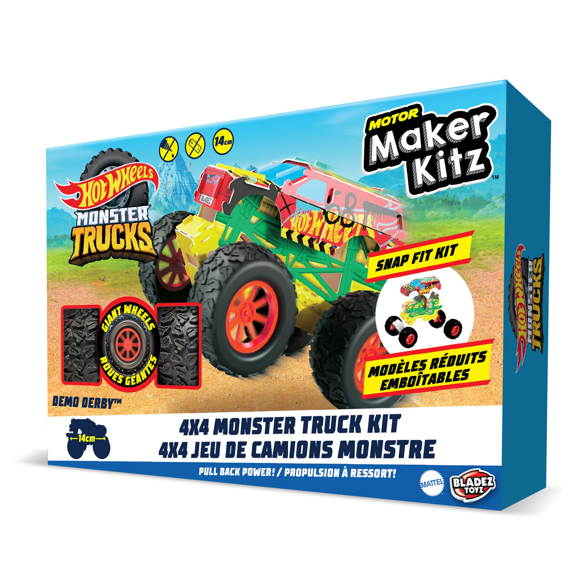 Hot Wheels – Motor Maker Kitz Monster Truck Kit (BLA85578) v:4206246 Hot Wheels – Motor Maker Kitz Monster Truck Kit (BLA85578) v:4206246
