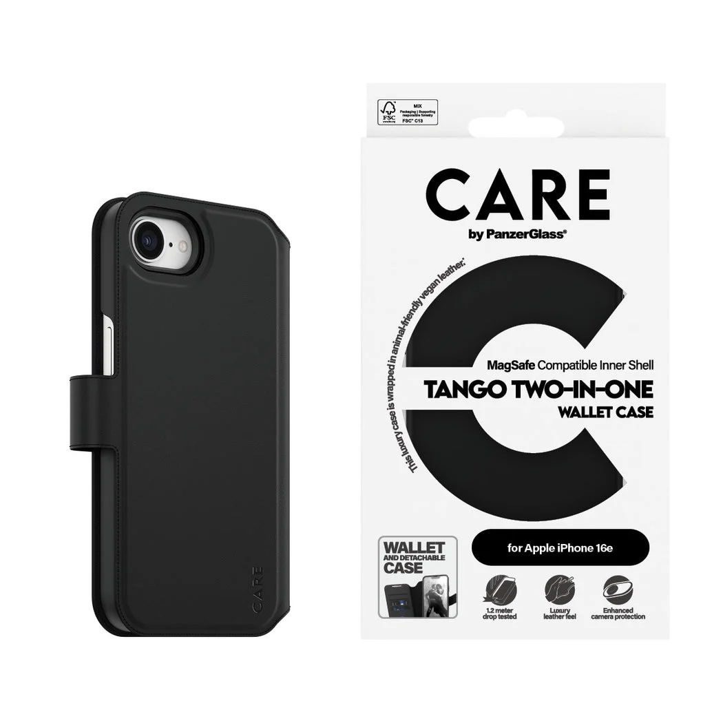 CARE by PanzerGlass - Case - Two-in-One Wallet - iPhone 16e v:6541716