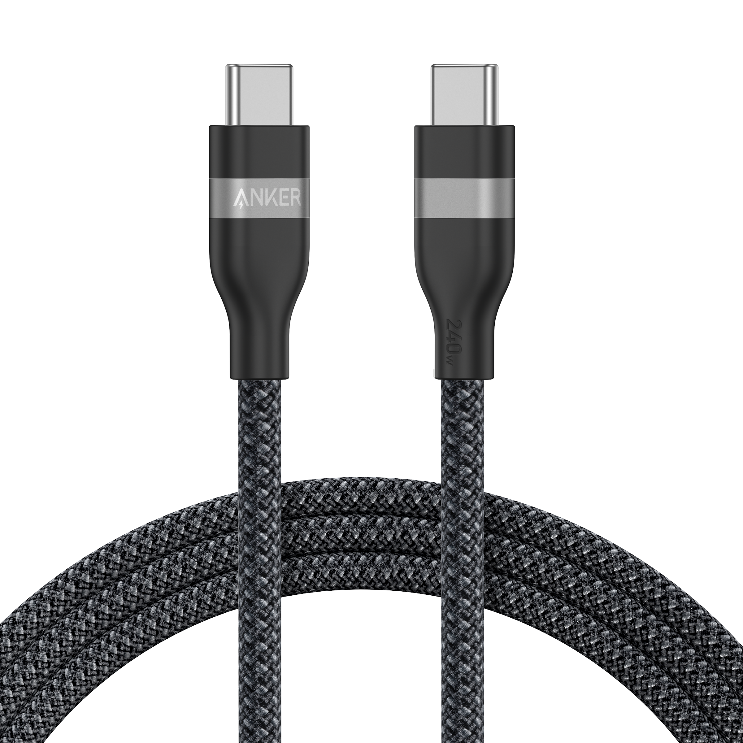 Anker – USB-C til USB-C Kabel 240W 90cm – Resirkulert-flettet v:8389026