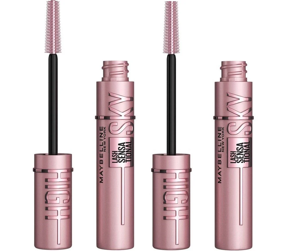 Maybelline - 2 x Lash Sensational Sky High Mascara - Very Black - 2 x Very Black v:7820503