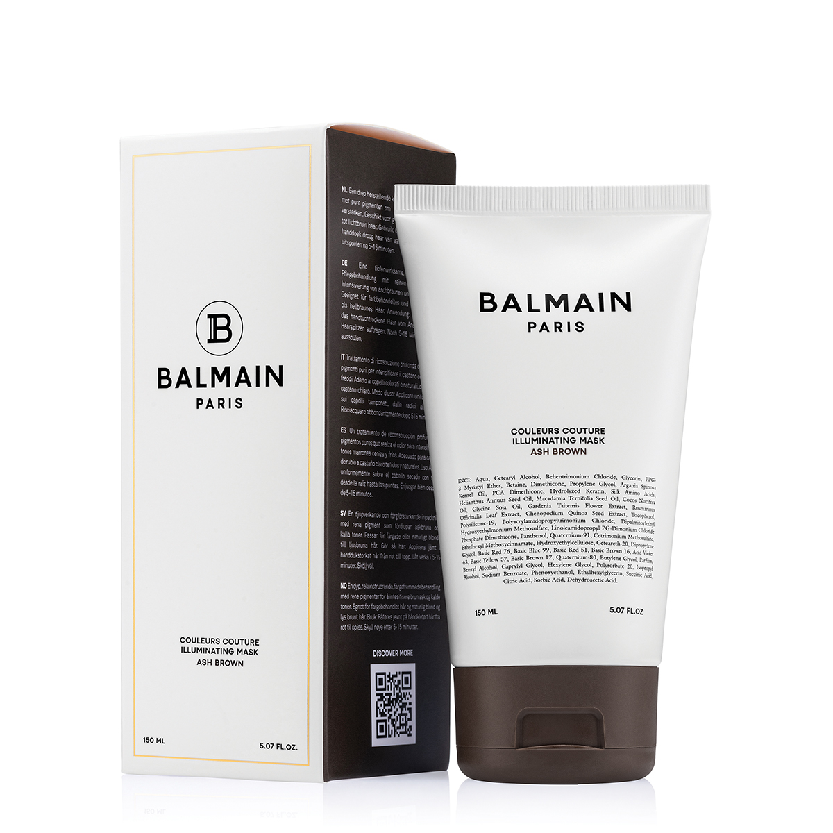 Balmain Hair – Couleurs Couture Illuminating Mask – Ash Brown – 150 ml v:4475251 Balmain Hair – Couleurs Couture Illuminating Mask – Ash Brown – 150 ml v:4475251