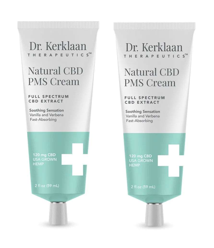 Dr. Kerklaan - 2 x Natural CBD PMS Cream 59 ml - 118 - Gratis frakt v:7624721