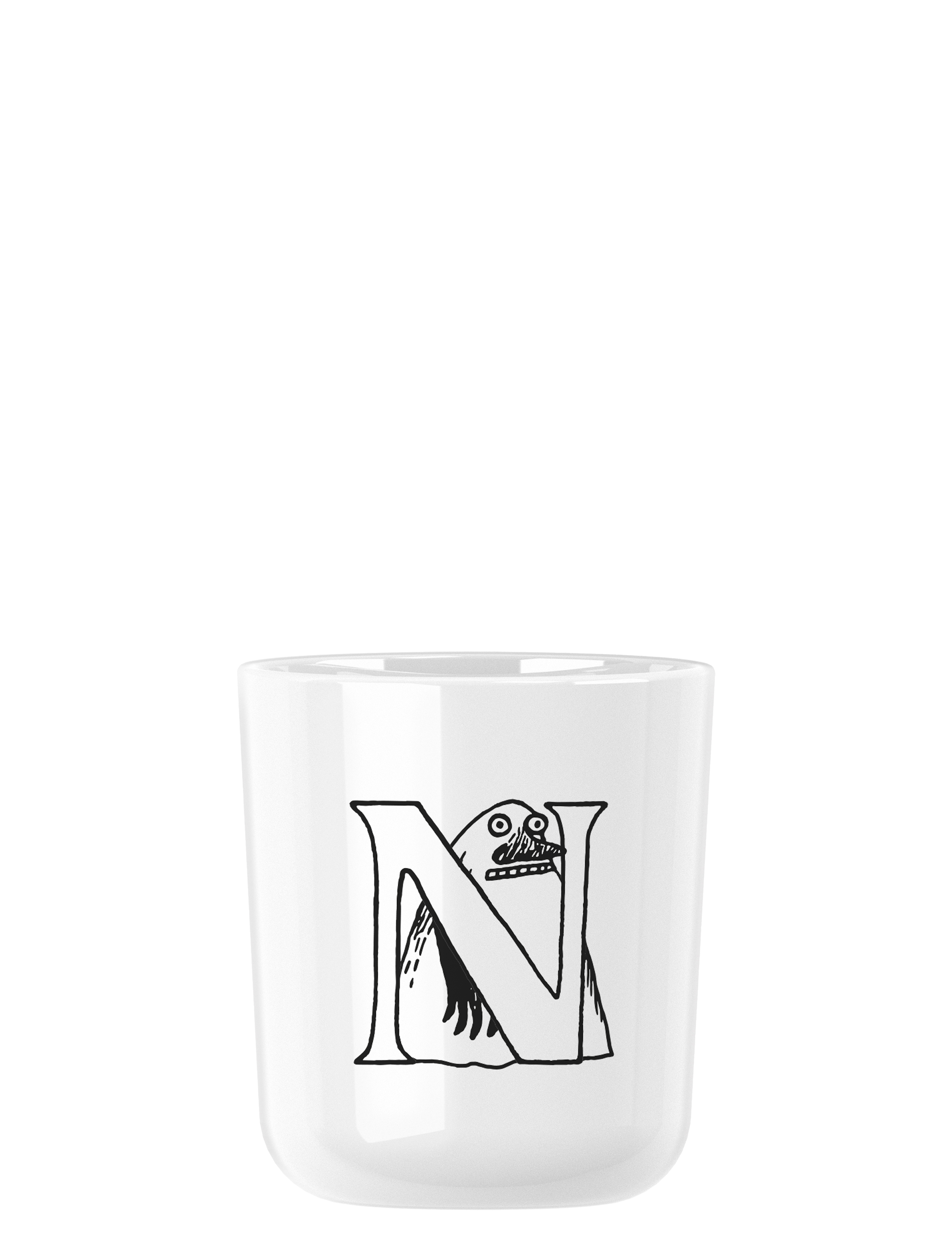 RIG-TIG - Moomin ABC kopp - Moomin white - 0.2 l v:8739356