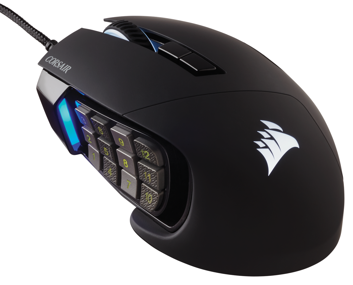 Corsair - Scimitar RGB ELITE Gaming Mouse Black - Gratis frakt v:2856955