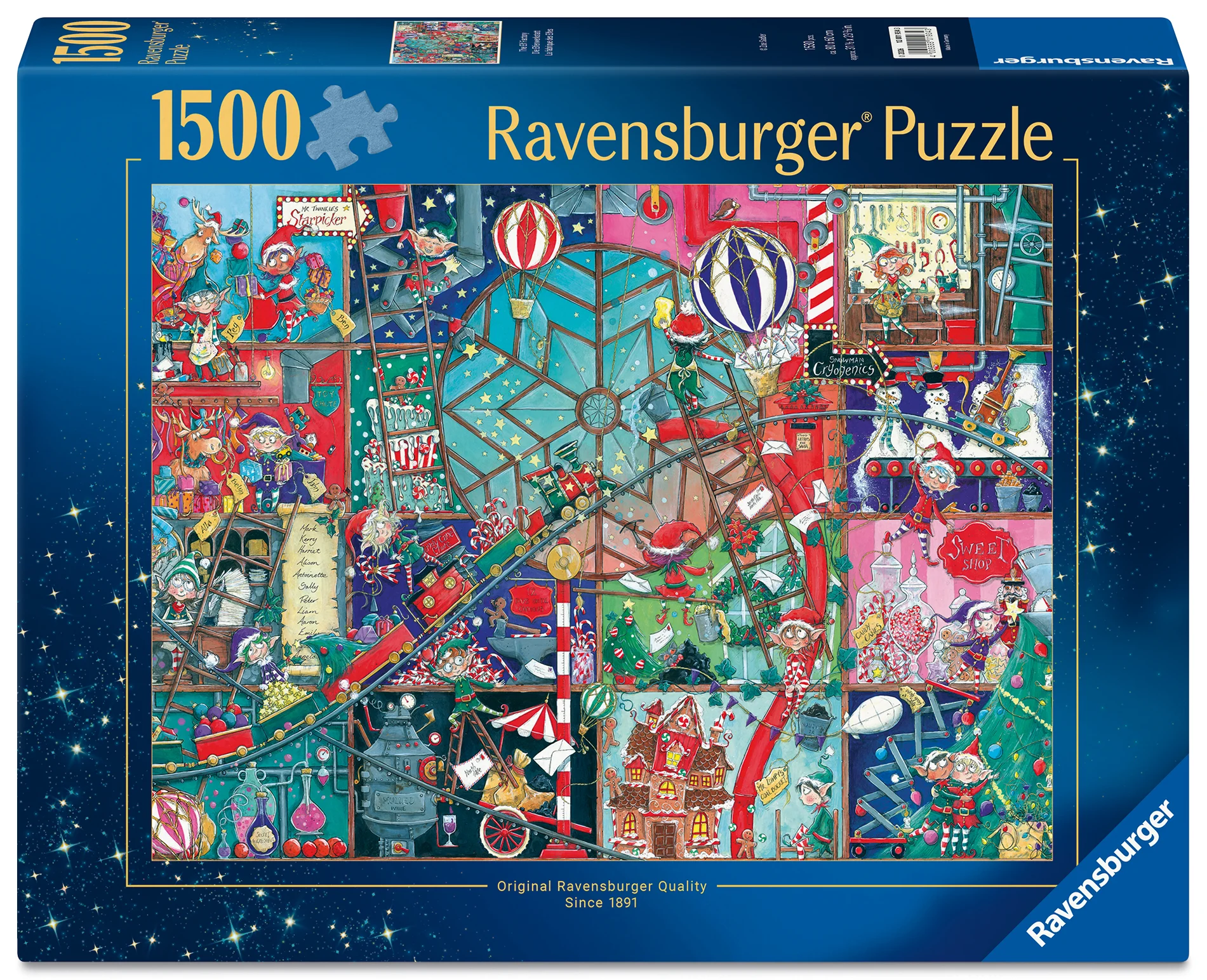 Ravensburger - Christmas 1500p (12001934) v:3906458