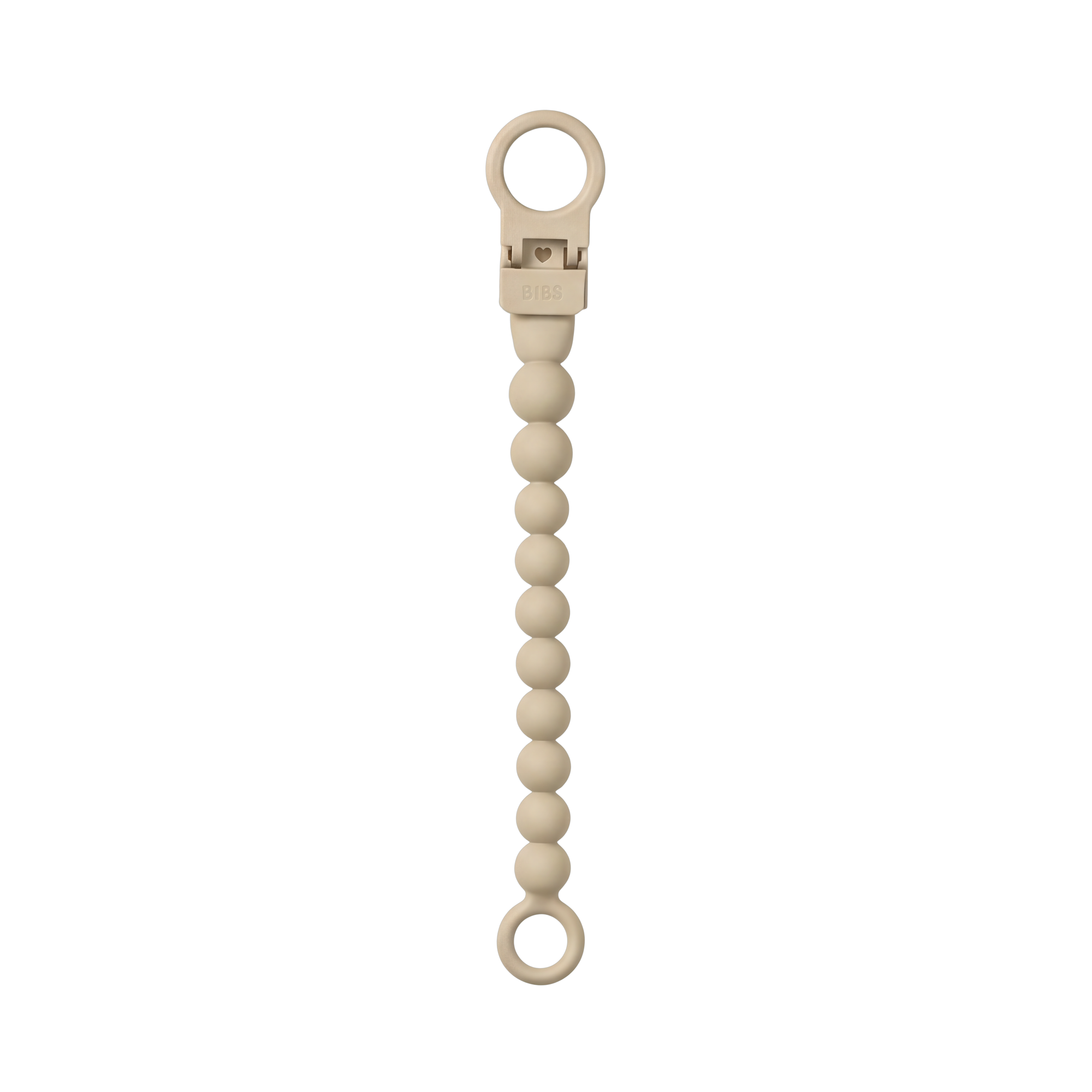 BIBS – Pacifier Clip Beaded – Vanilla – Onesize v:6991922 BIBS – Pacifier Clip Beaded – Vanilla – Onesize v:6991922