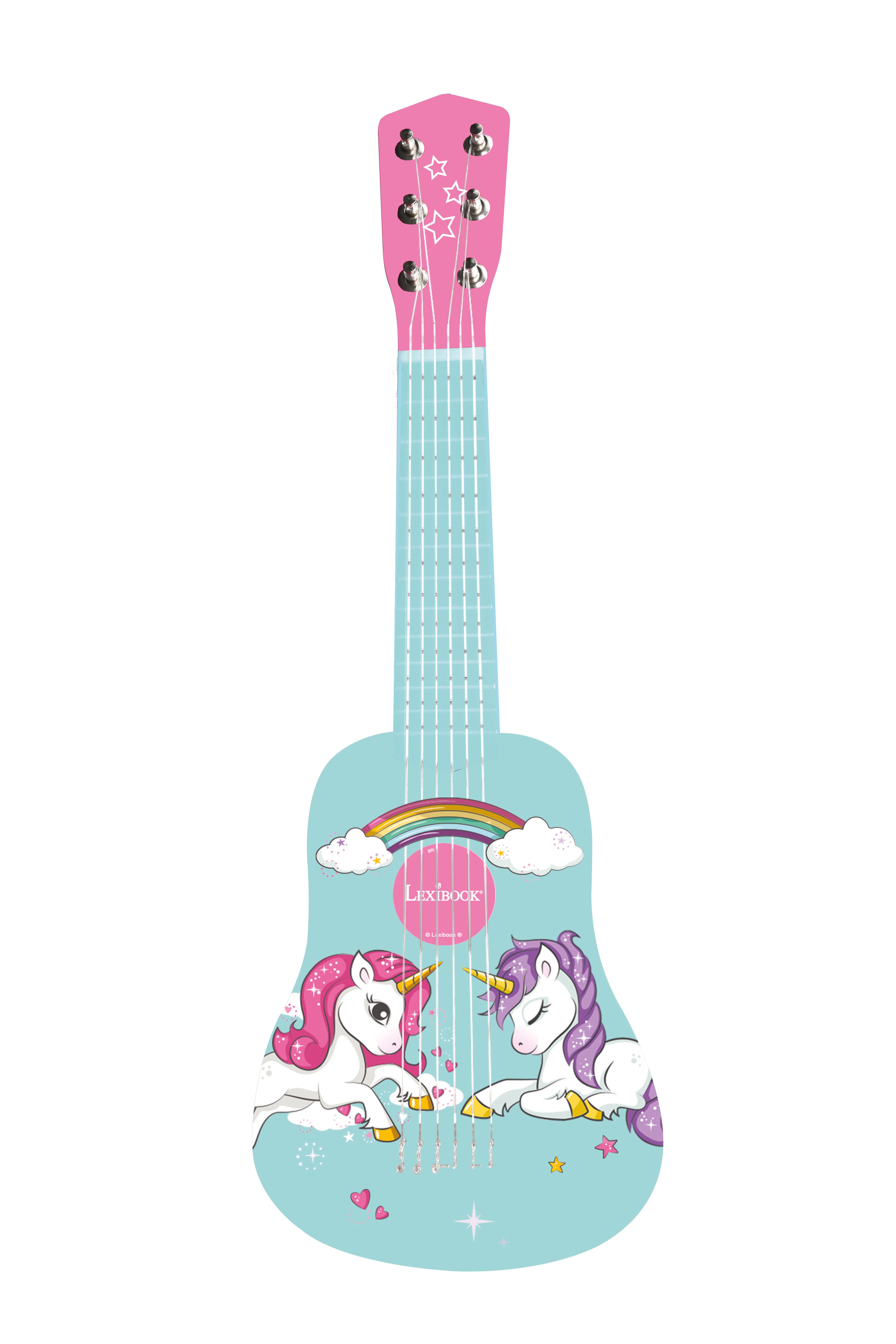 Lexibook - My first Unicorn Wooden Guitar (K205UNI) v:5034138