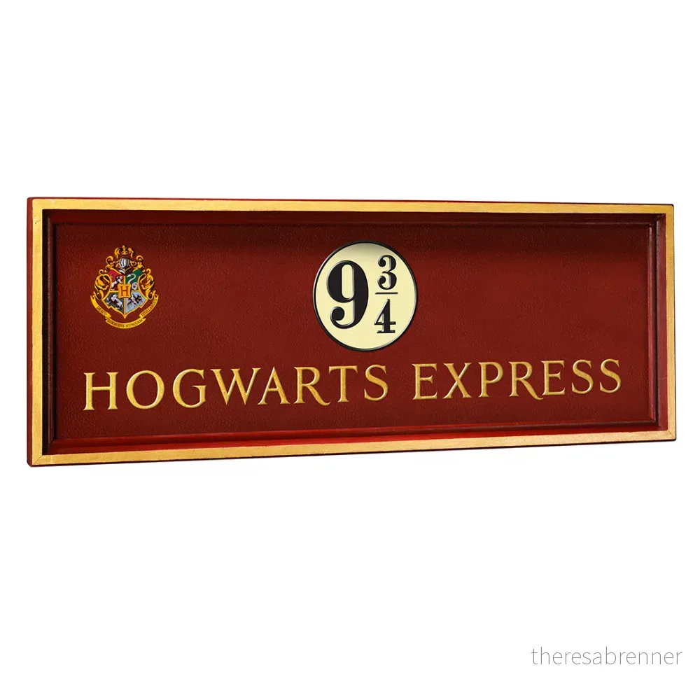 Noble Collection – Harry Potter – Hogwarts 9 3/4 Sign v:1352360
