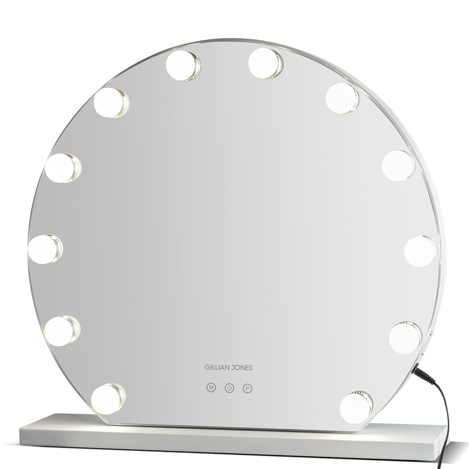 Gillian Jones – Hollywood Mirror With Adjustable light – Mirror – Gratis frakt v:4017559 Gillian Jones – Hollywood Mirror With Adjustable light – Mirror – Gratis frakt v:4017559